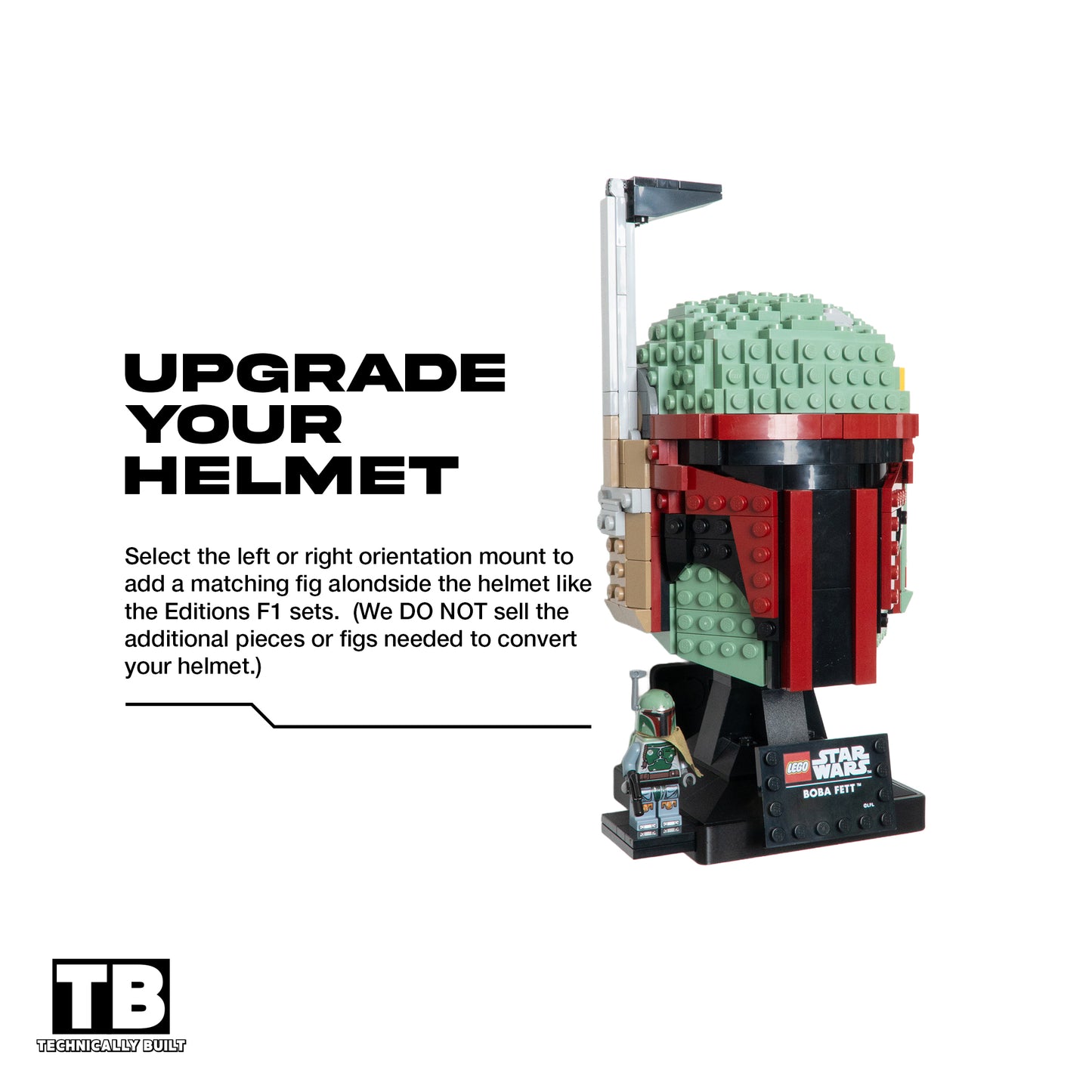 Wall Mounts for LEGO Star Wars Helmet Collection