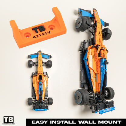 Vertical Wall Mount for LEGO McLaren F1 Wall Mount-42141