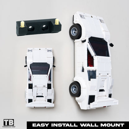 Wall Mount for LEGO Icons Lamborghini Countach (10337)