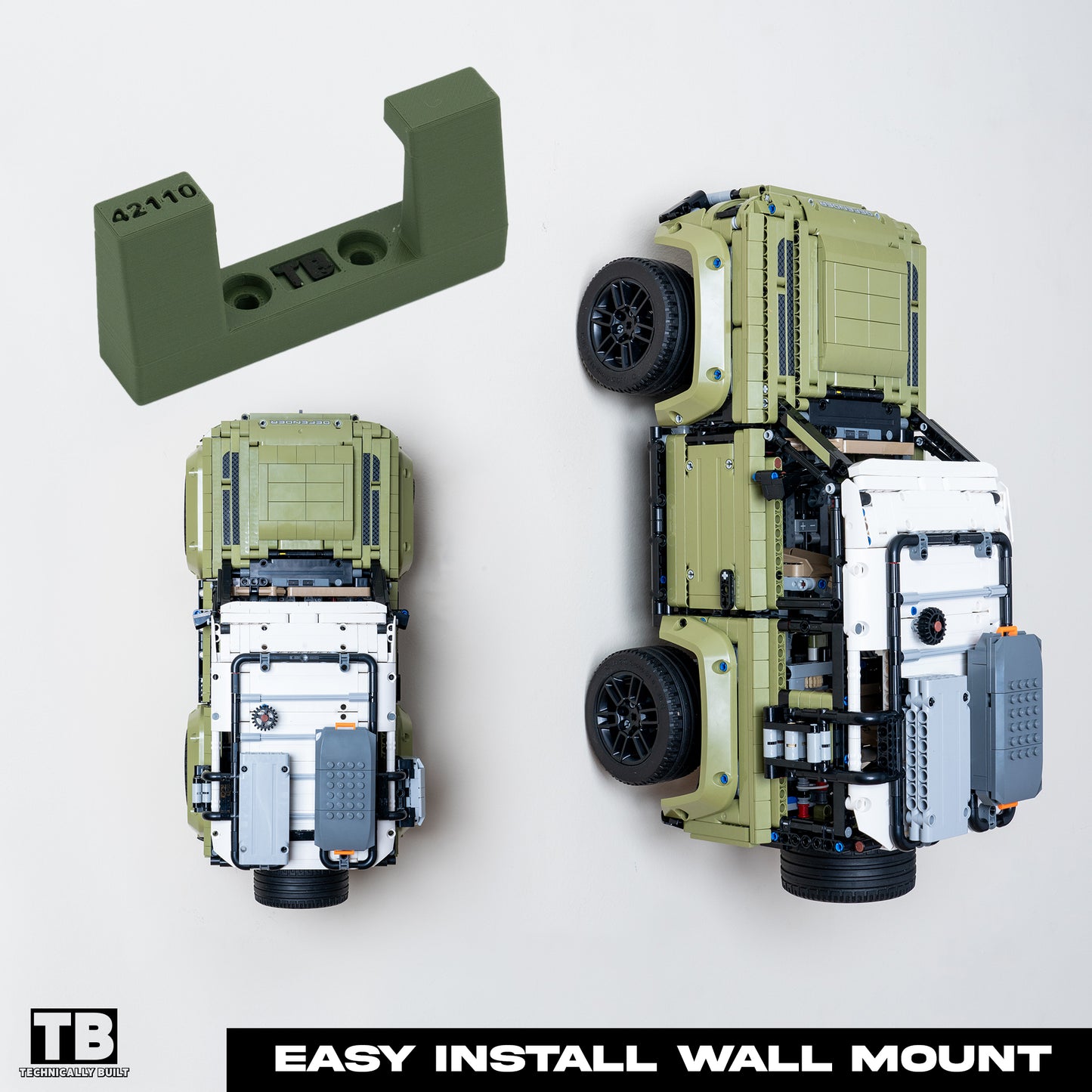 Wall Mount for LEGO Technic Land Rover Defender-42110