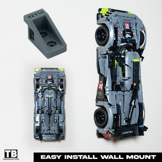Wall Mount for LEGO Technic PEUGEOT 9x8-42156