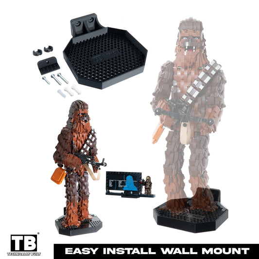 Wall Mount Compatible With LEGO Chewbacca-75371