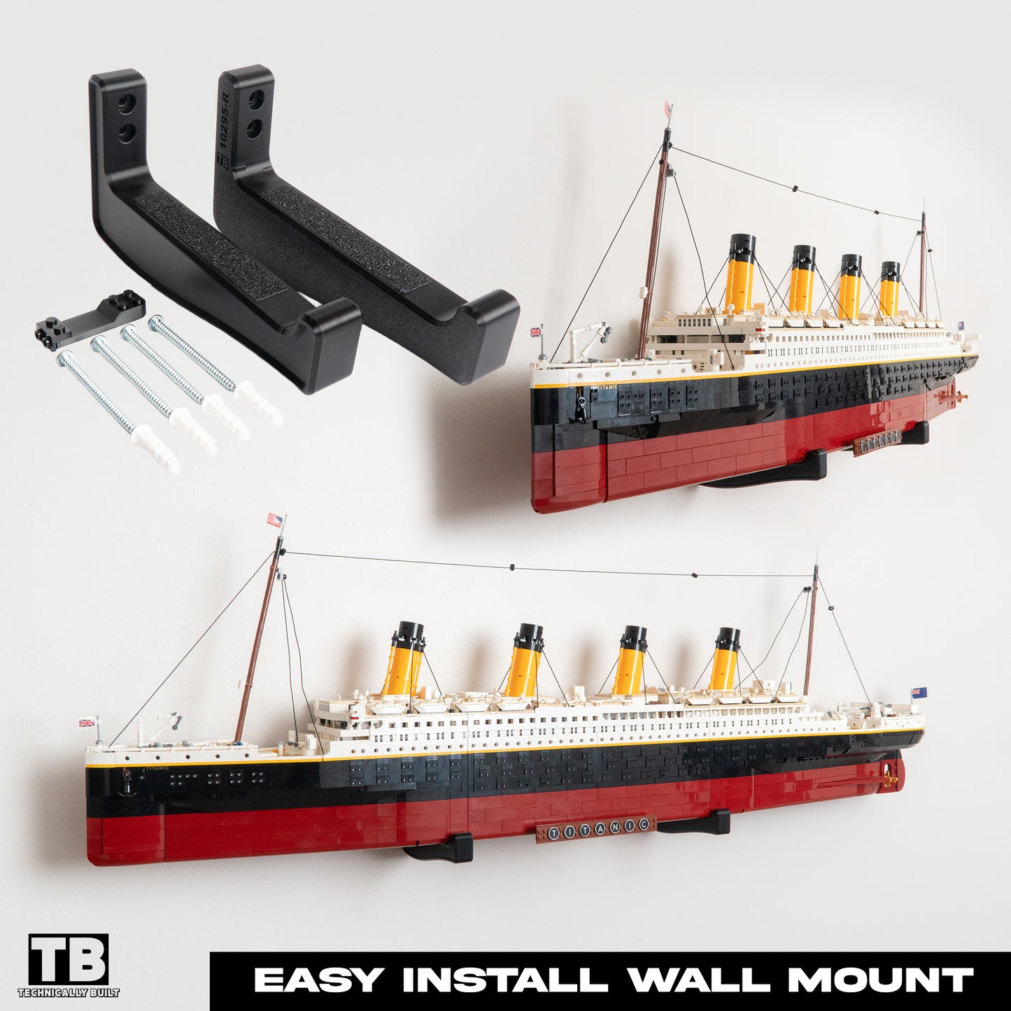 Wall Mount for LEGO Creator Expert Titanic-10294