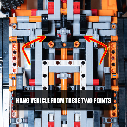 Wall Mount for LEGO Technic Ford Raptor - 42126