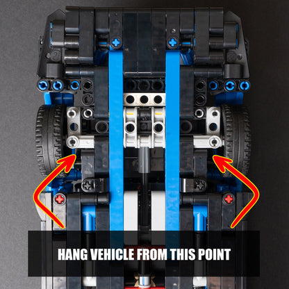 Wall Mount for LEGO Technic McLaren Senna GTR - 42123