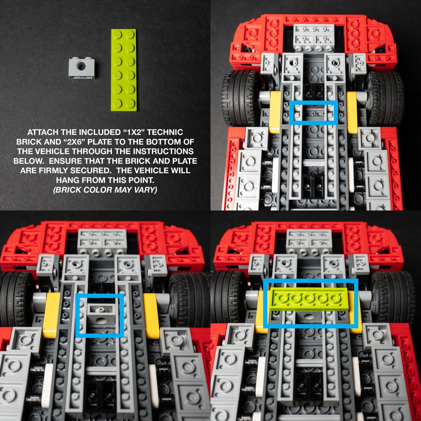 Wall Mount for LEGO Ferrari F40 - 10248