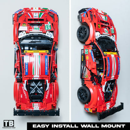 Wall Mount for LEGO Ferrari 488 GTE - 42125