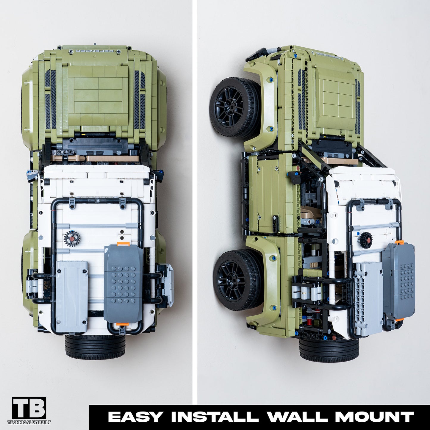 Wall Mount for LEGO Technic Land Rover Defender-42110