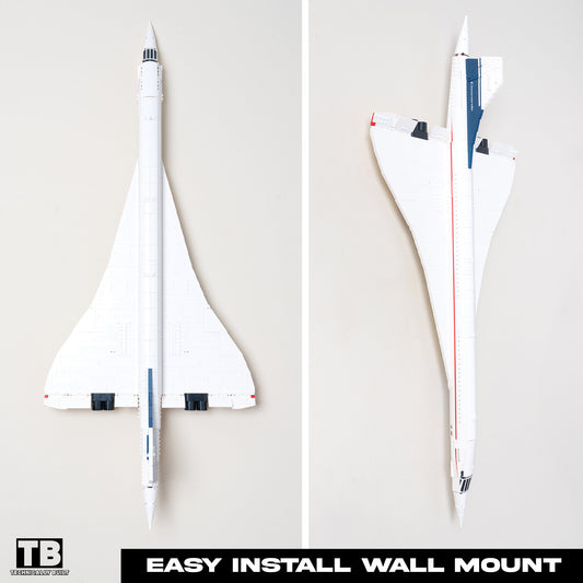 Wall Mount for LEGO Icons Concorde - 10318
