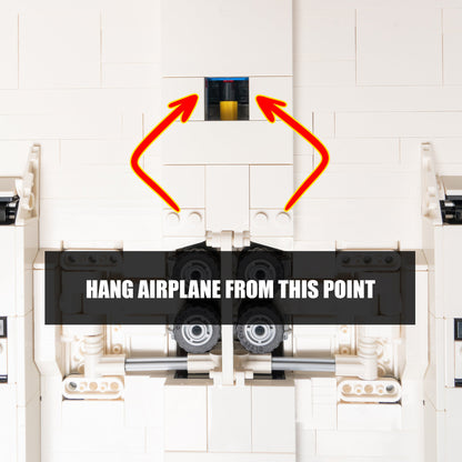 Wall Mount for LEGO Icons Concorde - 10318
