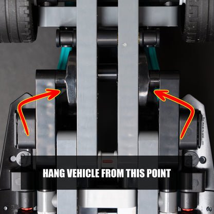 Wall Mount for LEGO Mercedes-AMG F1 W14 E Performance Pull-Back - 42165