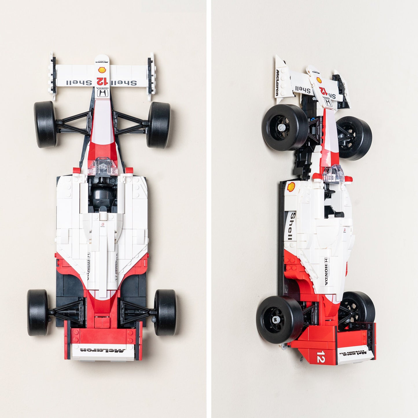 Wall Mount for LEGO Icons McLaren MP4/4 & Ayrton Senna - 10330