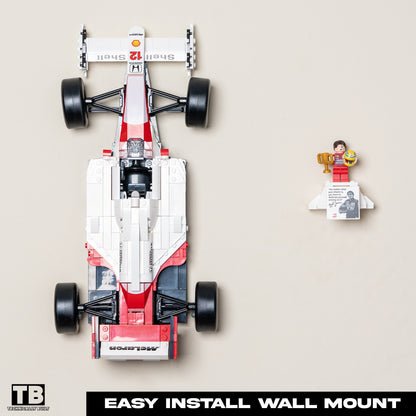 Wall Mount for LEGO Icons McLaren MP4/4 & Ayrton Senna - 10330