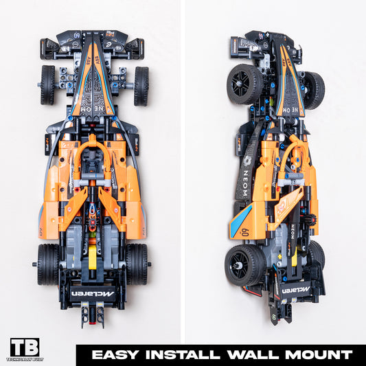 Wall Mount for LEGO NEOM McLaren Formula E Race Car - 42169