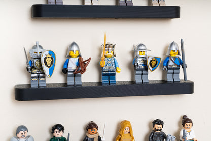 Floating Wall Shelves for LEGO Minifigures
