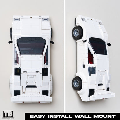 Wall Mount for LEGO Icons Lamborghini Countach - 10337