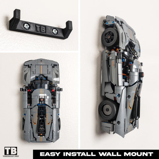 Wall Mount for LEGO Technic Koenigsegg Jesko - 42173/42184