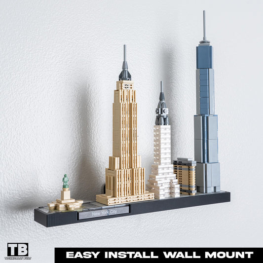 Wall Mount for LEGO Architecture New York Skyline (75583)