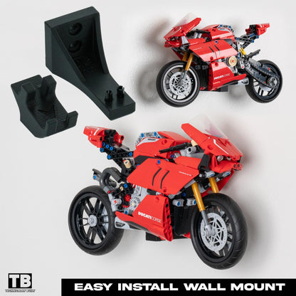 Wall Mount for LEGO Ducati Panigale V4 R - 42107