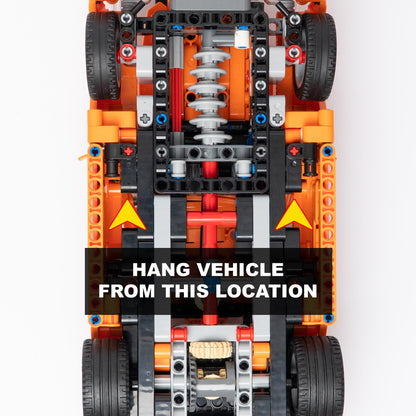 Wall Mount for LEGO Technic Fast and Furious Toyota Supra MK4 - 42204