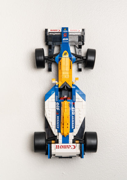 Wall Mount for LEGO Icons Williams Racing FW14B & Nigel Mansell  - 10353