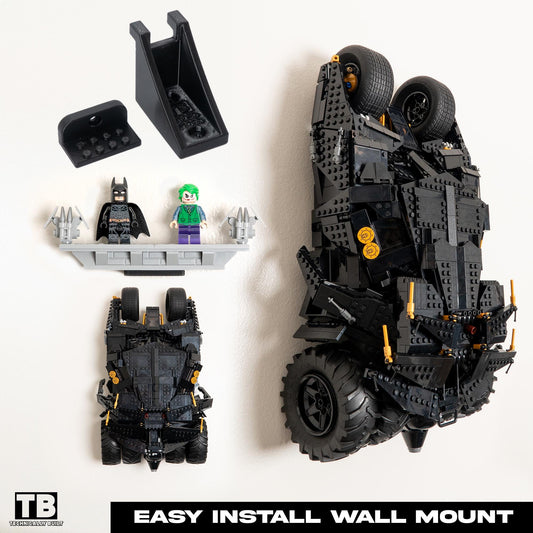 Wall Mount for LEGO DC Batman Batmobile Dark Knight Tumbler-76240