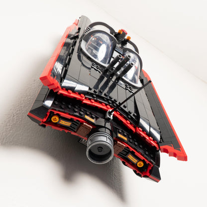 Vertical Wall Mount for LEGO Batman The Classic TV Series Batmobile - 76328