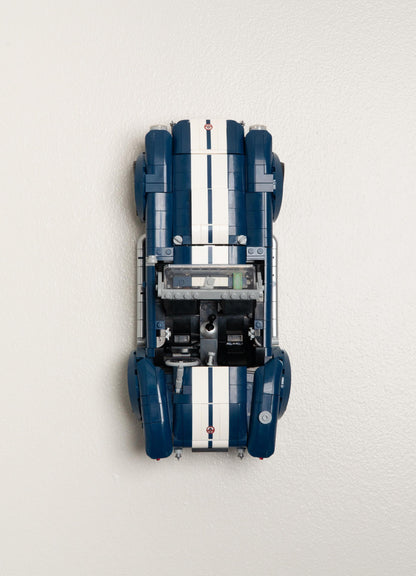 Vertical Wall Mount for LEGO Icons Shelby Cobra 427 S/C-10357