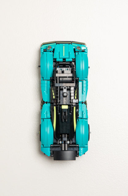 Vertical Wall Mount for LEGO Aston Martin Valkyrie (42208)