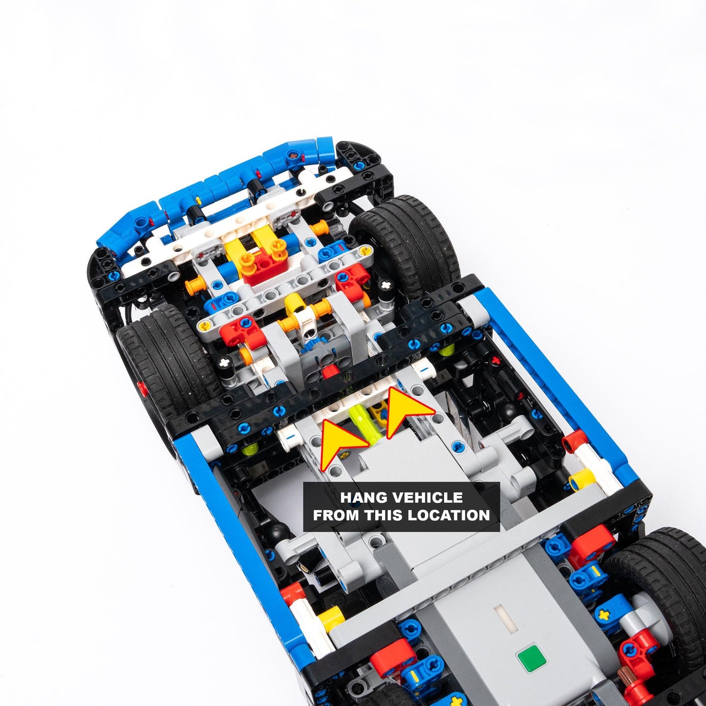 Vertical Wall Mount for LEGO Porsche GT4 e-Performance Race Car (42176)