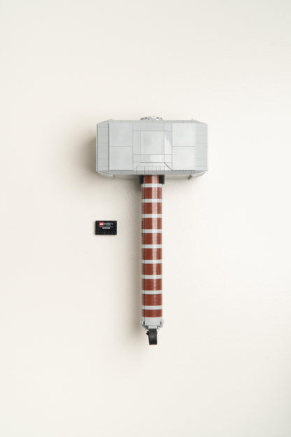 Wall Mount for LEGO Marvel Thor's Hammer-76209