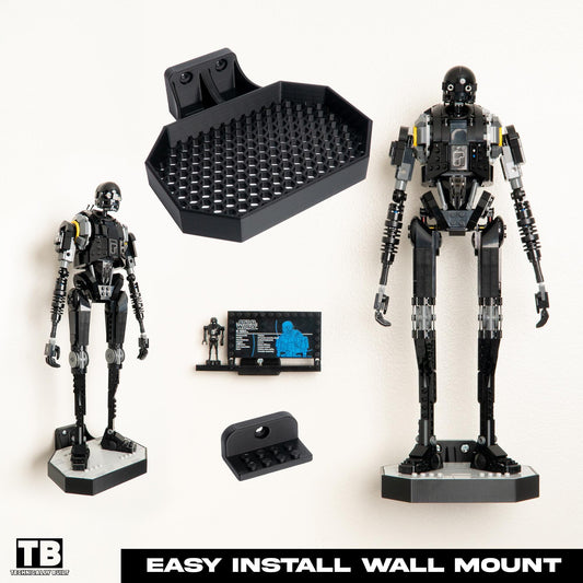 Wall Mount for LEGO K-2SO Security Droid (75434)
