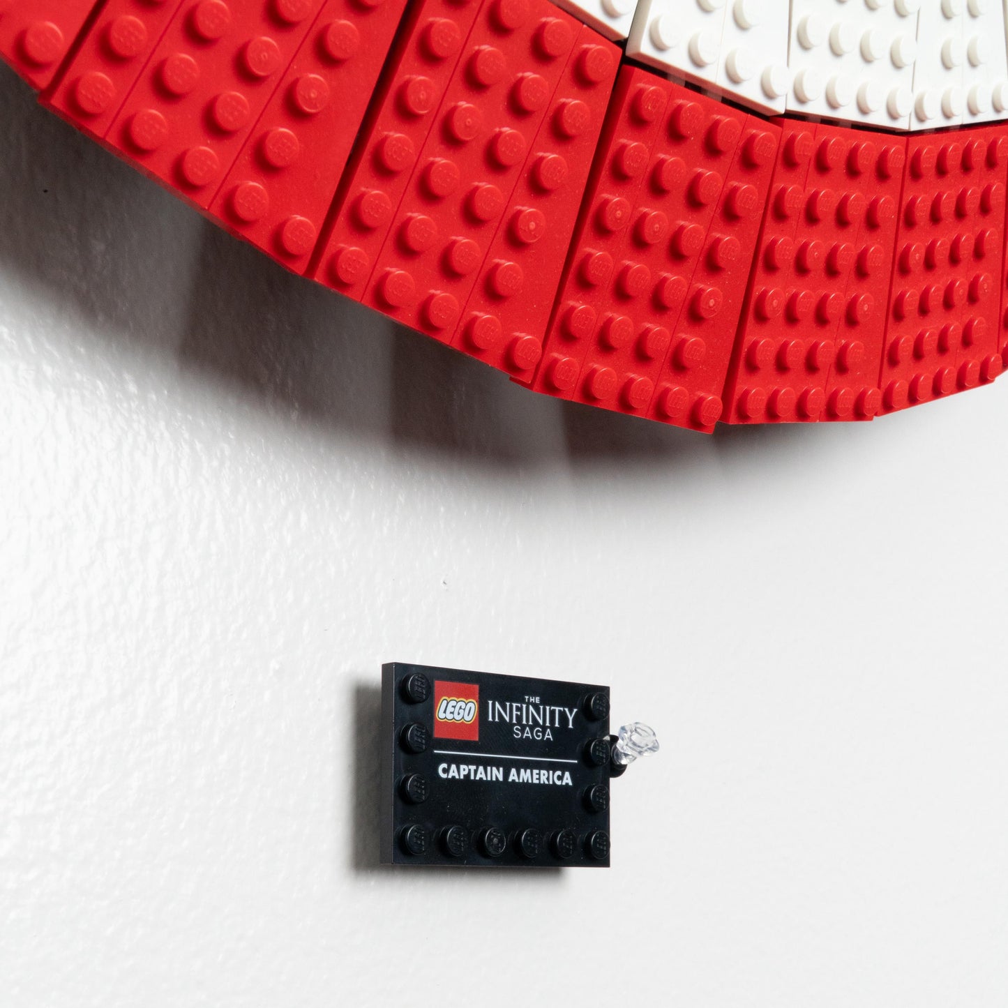 Wall Mount for LEGO Captain America's Shield-76262