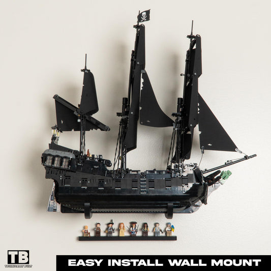 Wall Mount for LEGO Icons Captain Jack Sparrow's Pirate Ship (10365)