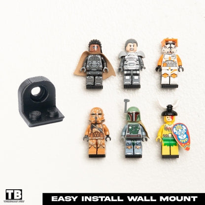 Single Minifigure Wall Shelves