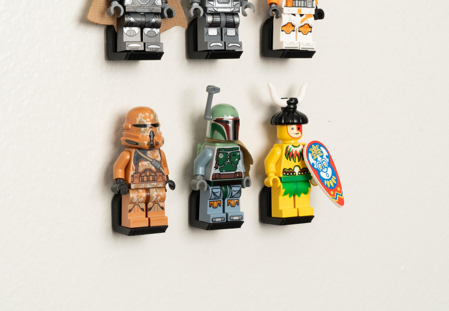 Single Minifigure Wall Shelves