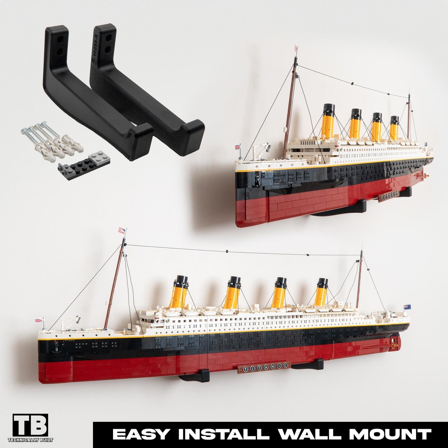 Wall Mount for LEGO Creator Expert Titanic-10294