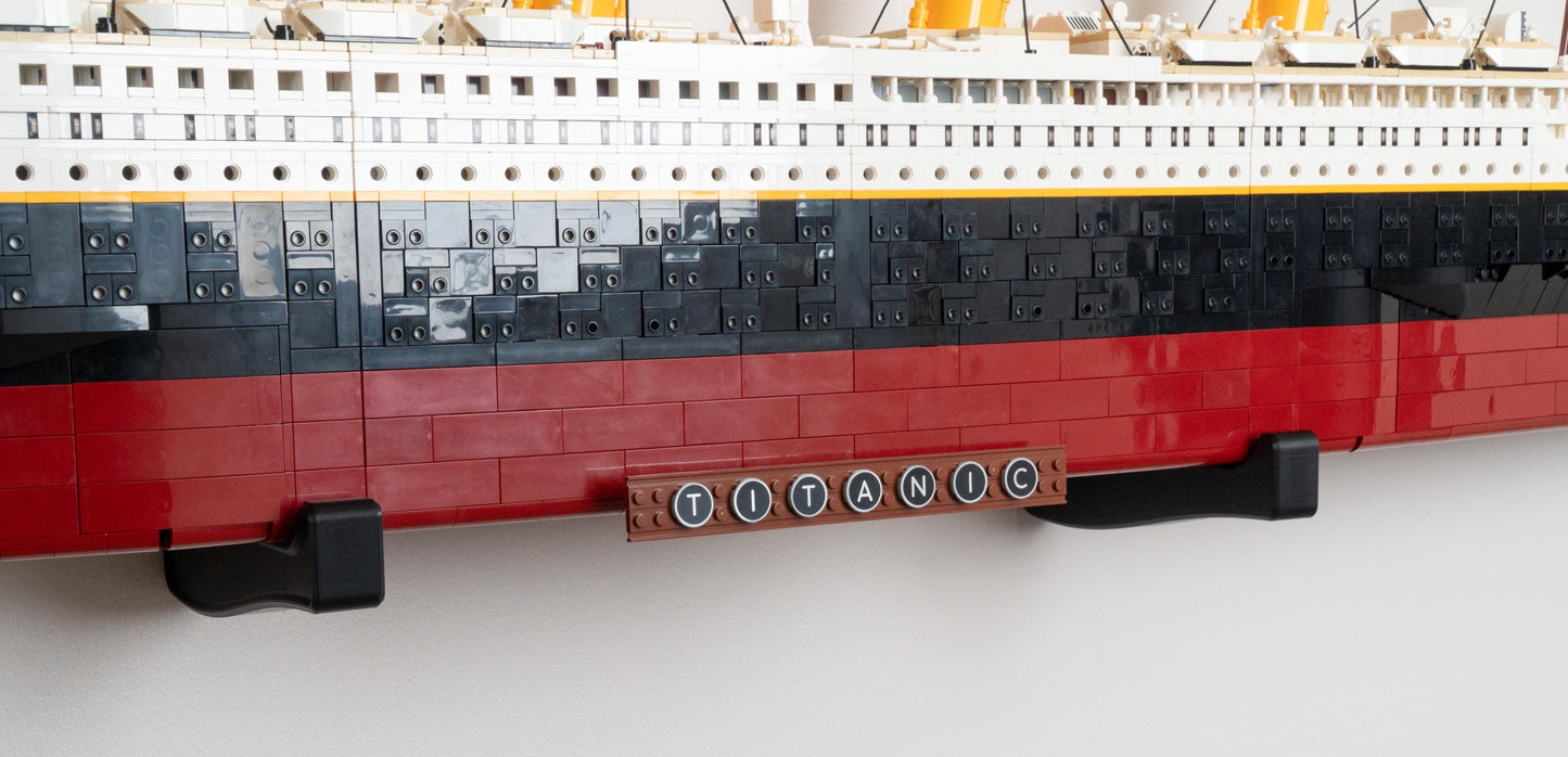 Wall Mount for LEGO Creator Expert Titanic-10294