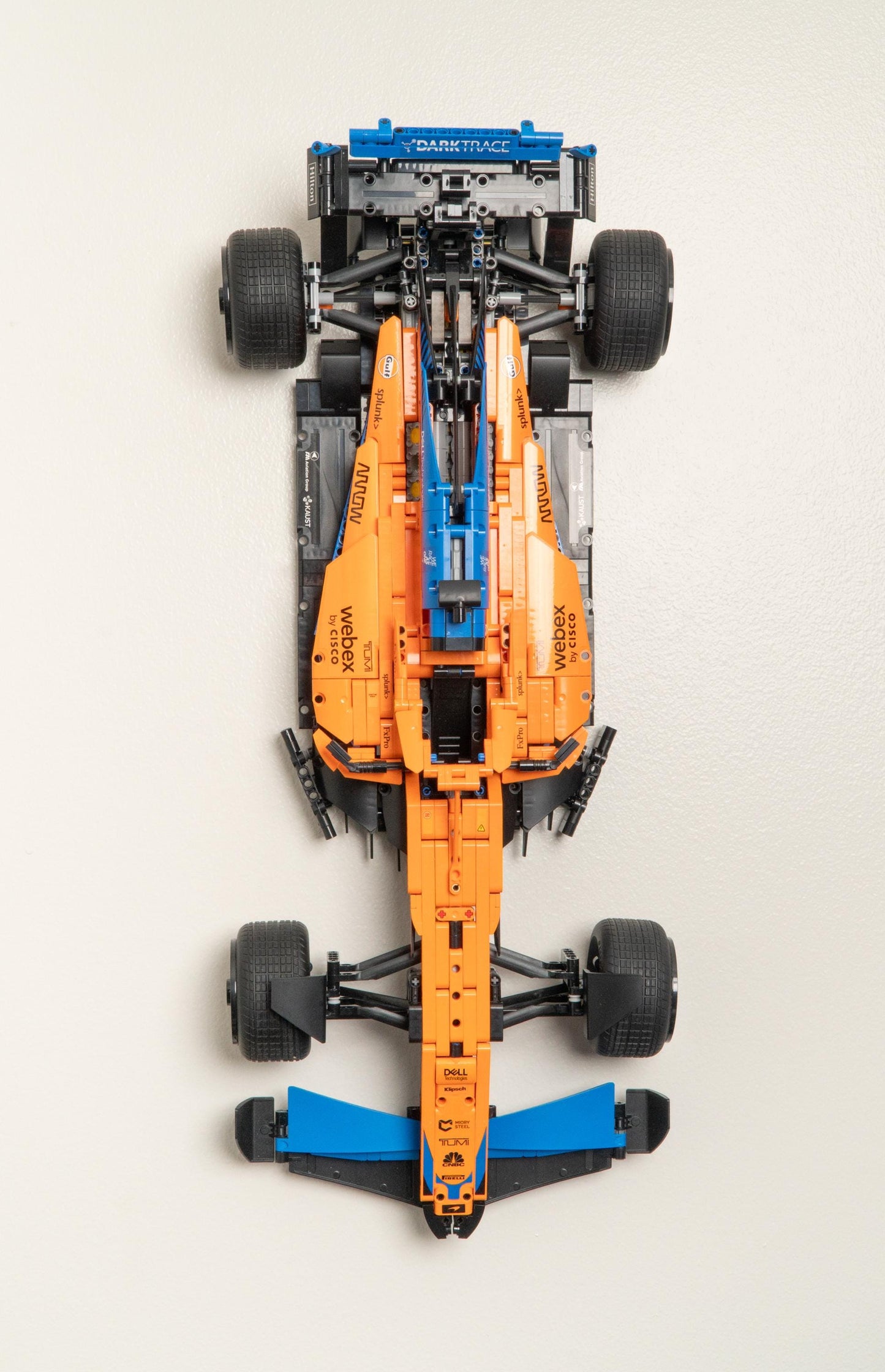 Upside Down Wall Mount for LEGO McLaren F1 Wall Mount-42141