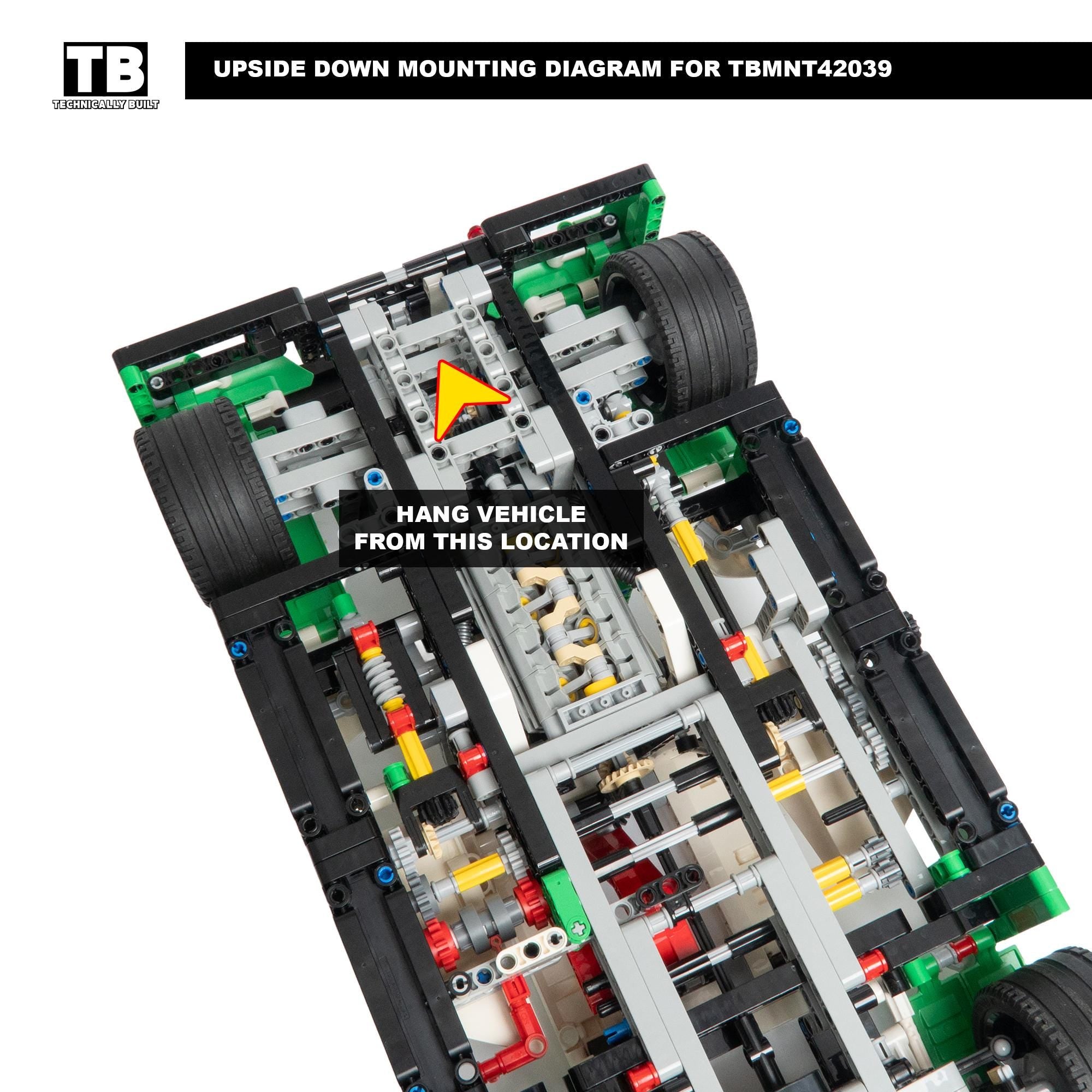 Wall Mount for LEGO Technic 24 Hour Race Car-42039 – TechnicallyBuilt