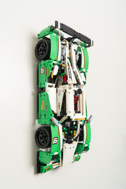 Wall Mount for LEGO Technic 24 Hour Race Car-42039