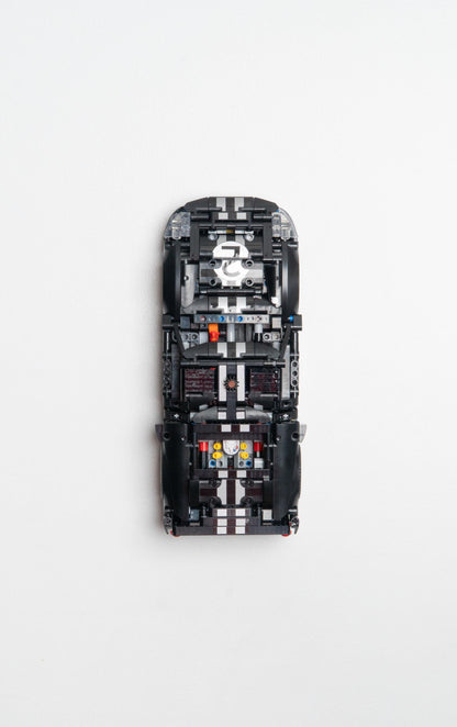 Vertical Wall Mount for LEGO Technic 1966 Ford GT40 MKII Race Car-42223