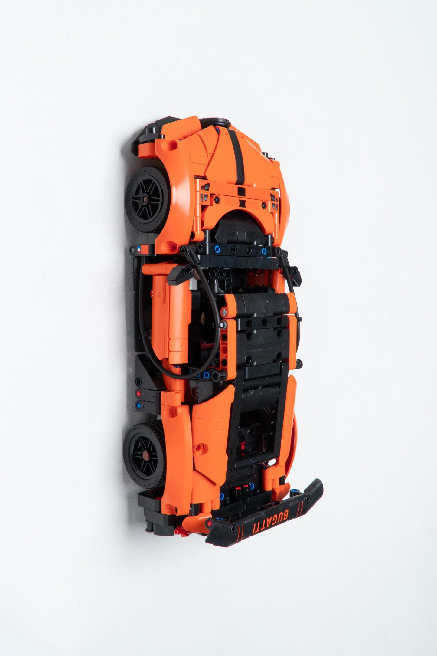 Vertical Wall Mount for LEGO Technic Bugatti Chiron Pur Sport Hypercar-42222