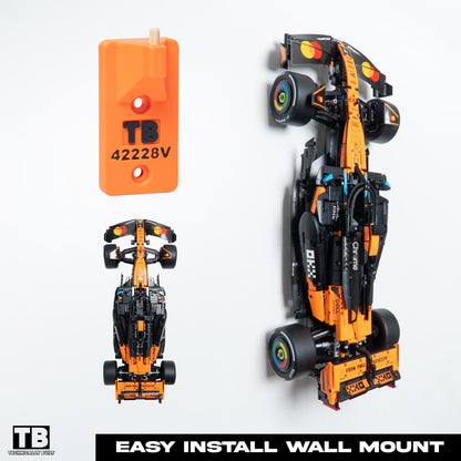 Vertical Wall Mount for LEGO McLaren MCL39 F1® Car-42228