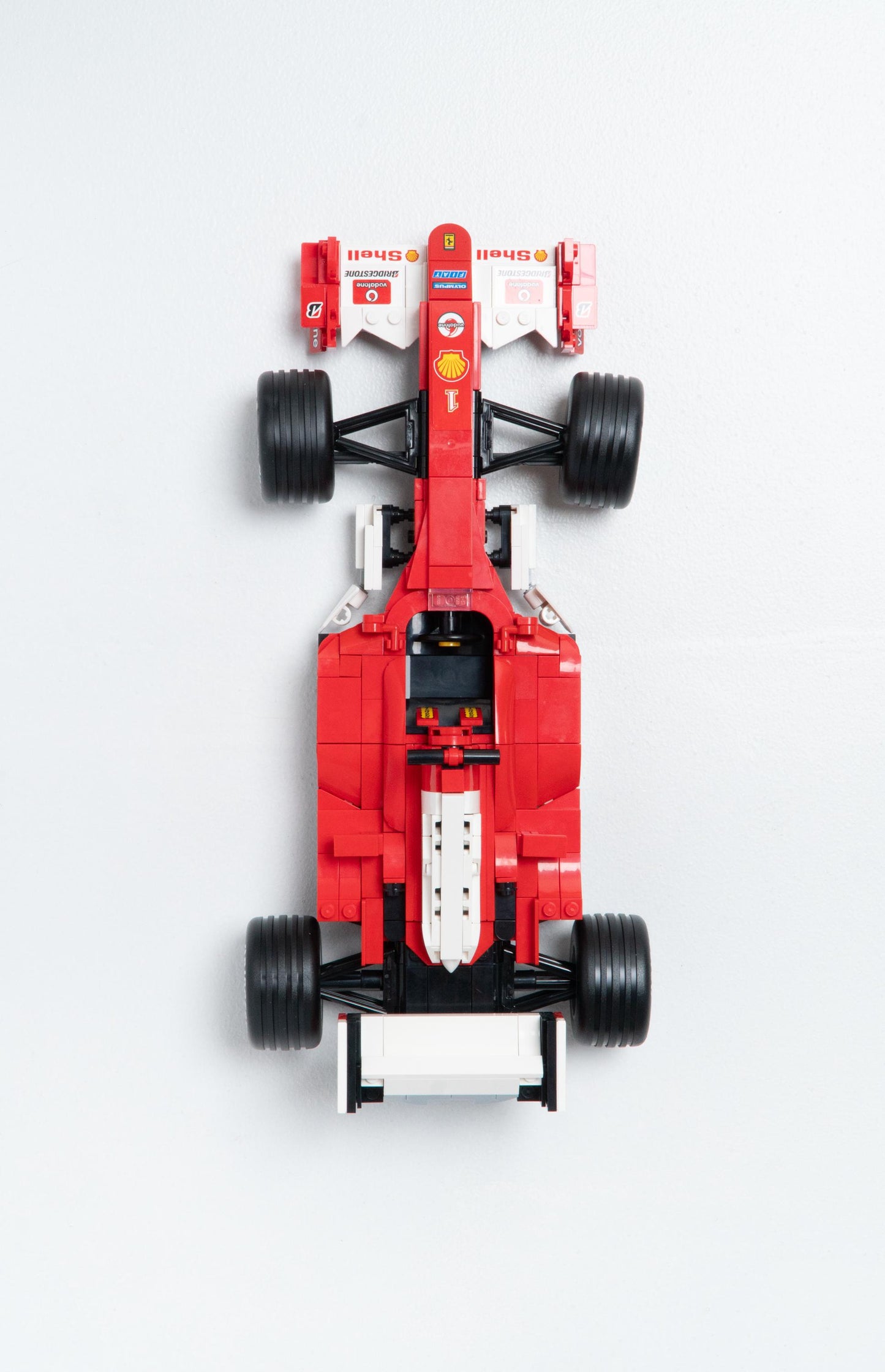 Wall Mount for LEGO Icons Ferrari F2004 & Michael Schumacher-11375
