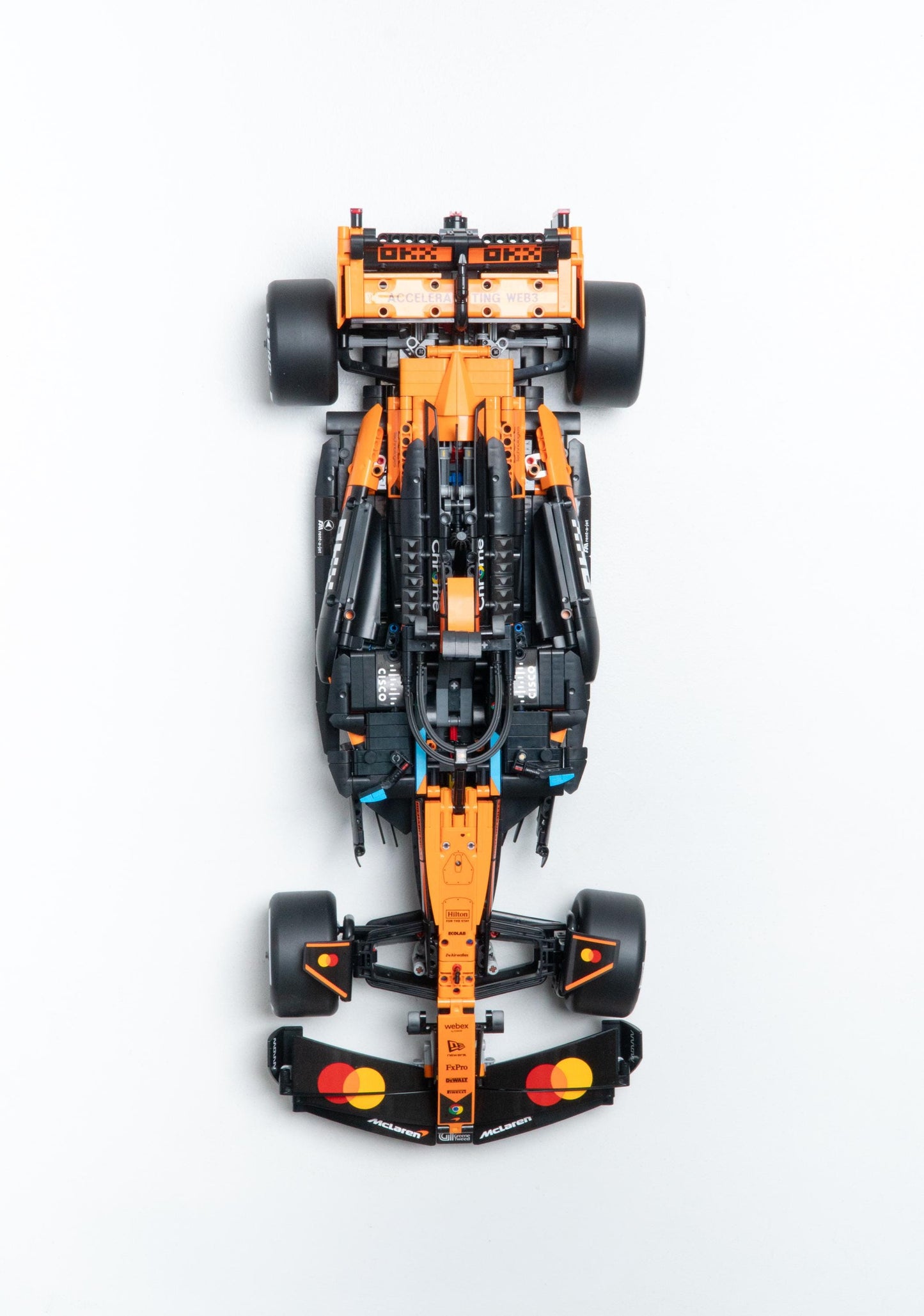 Upside Down Wall Mount for LEGO McLaren MCL39 F1 Car-42228