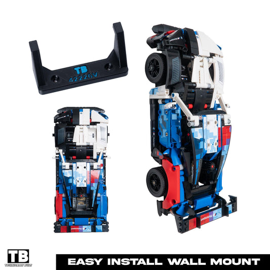 Vertical Wall Mount for LEGO Technic BMW M4 GT3 EVO Race Car-42226