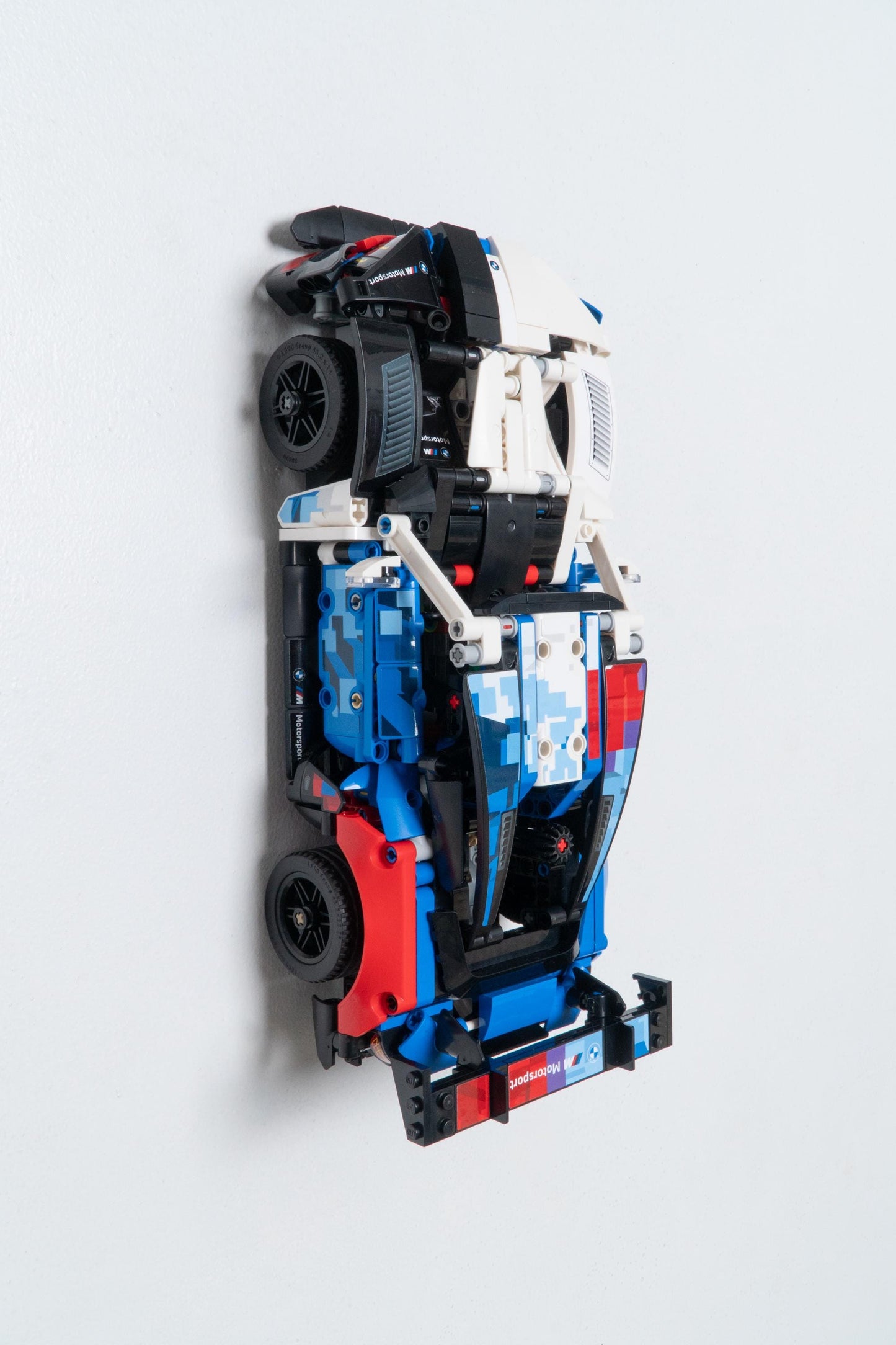 Vertical Wall Mount for LEGO Technic BMW M4 GT3 EVO Race Car-42226