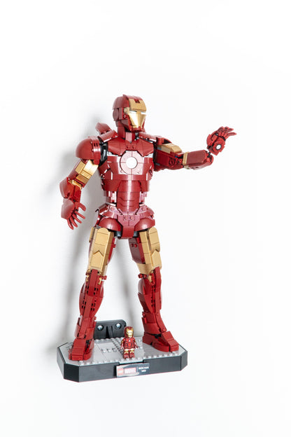 Wall Mount for LEGO Iron Man Mark 3 Collectors' Edition-76344