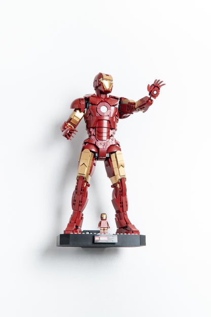Wall Mount for LEGO Iron Man Mark 3 Collectors' Edition-76344